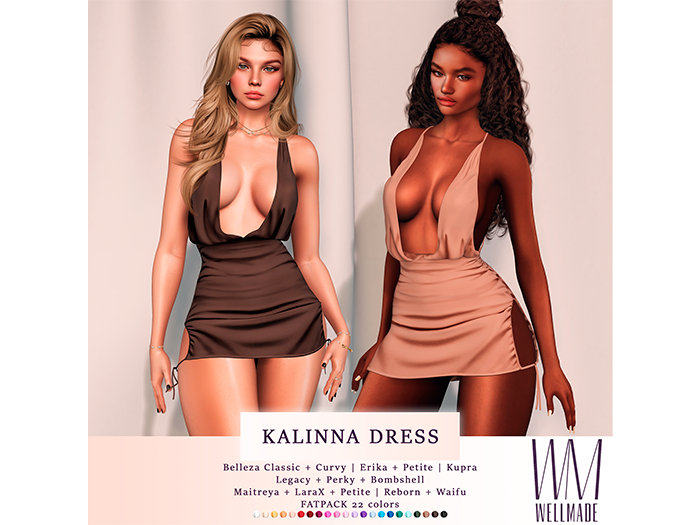 [WellMade] Kalinna Dress 