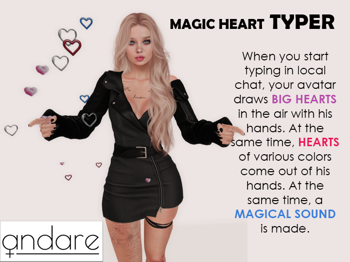 Andare - Magic Heart Typer PACK