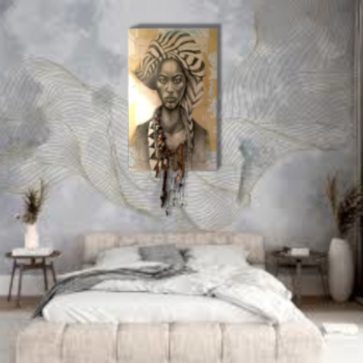 African Wall Art D1
