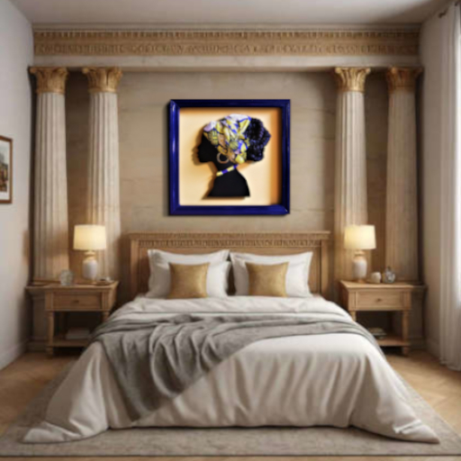 African Wall Art D5