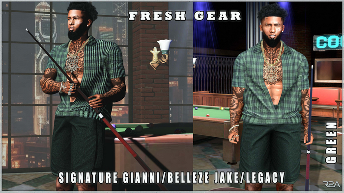 R2A - Fresh Gear Green