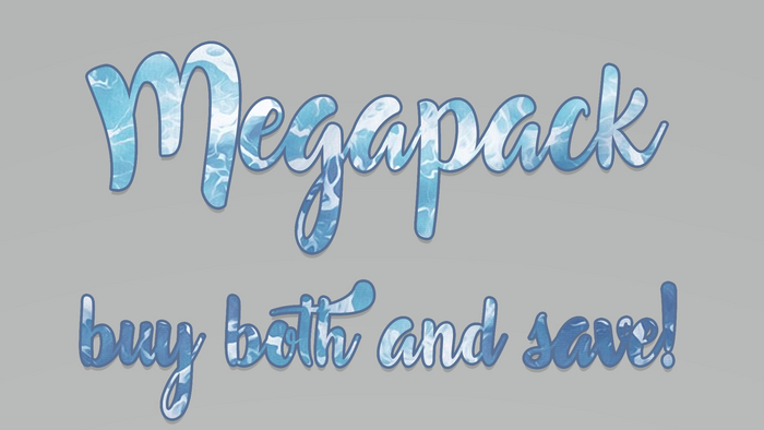 Zen Child Designs - MEGAPACK Frost Petal Mermaid Tail for Riptide