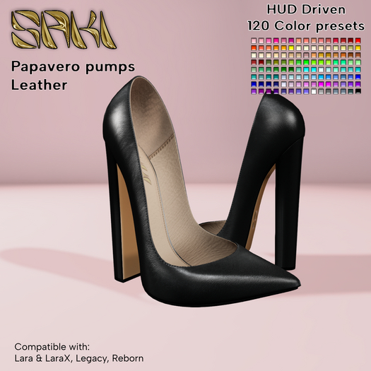 *S* Papavero pumps - Leather - FATPACK - DEMO