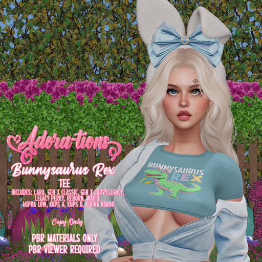 Adora-tions - Bunnysaurus Rex Tee