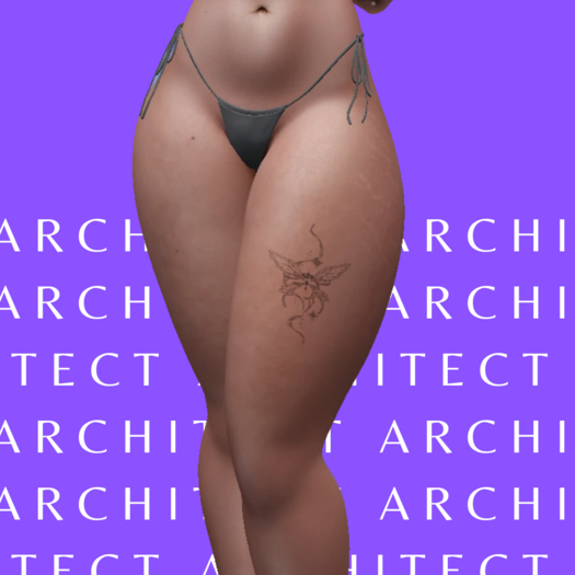 Y2K / Cybersigilism Butterfly Tattoo
