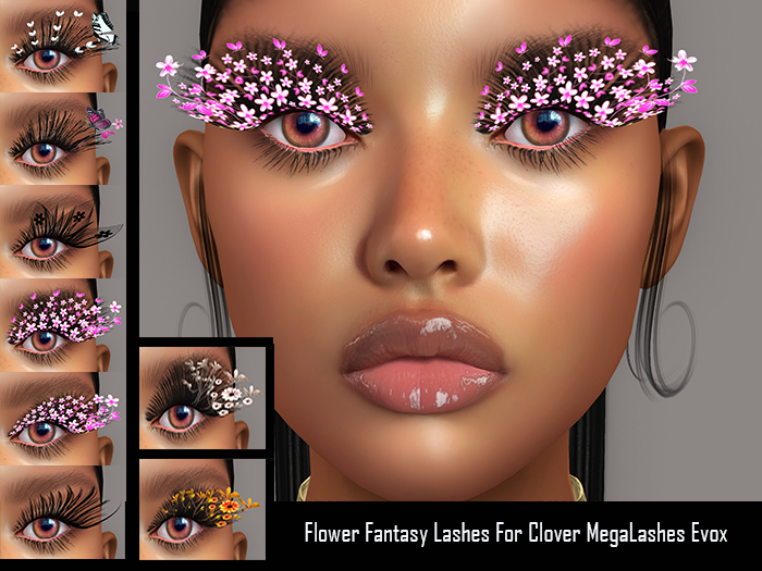 Flower Fantasy  For clover MegaLashes Evox