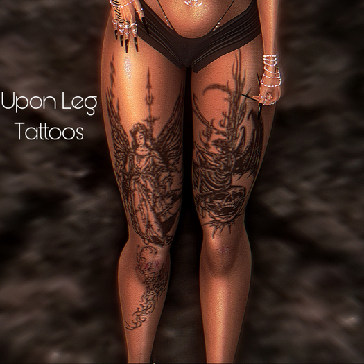 Blade.ink "Upon Leg Tattoo"