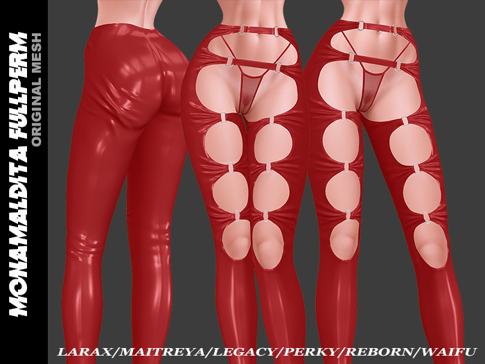 176 - MONAMALDITA - Full Perm - Pants