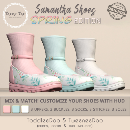 .Tippy.Tap. Samantha Shoes SPRING Edition