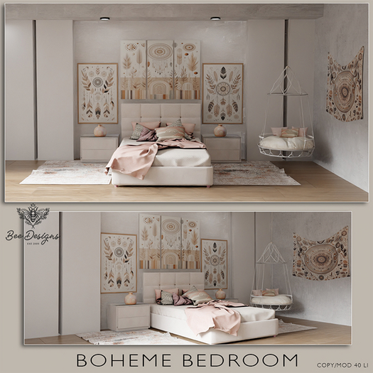 Bee Designs Boheme Bedroom PG 