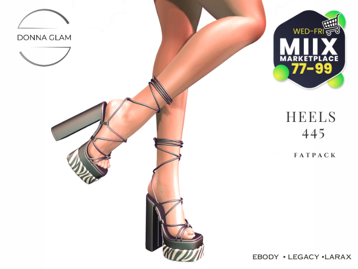 DG- HEELS 445 FATPACK