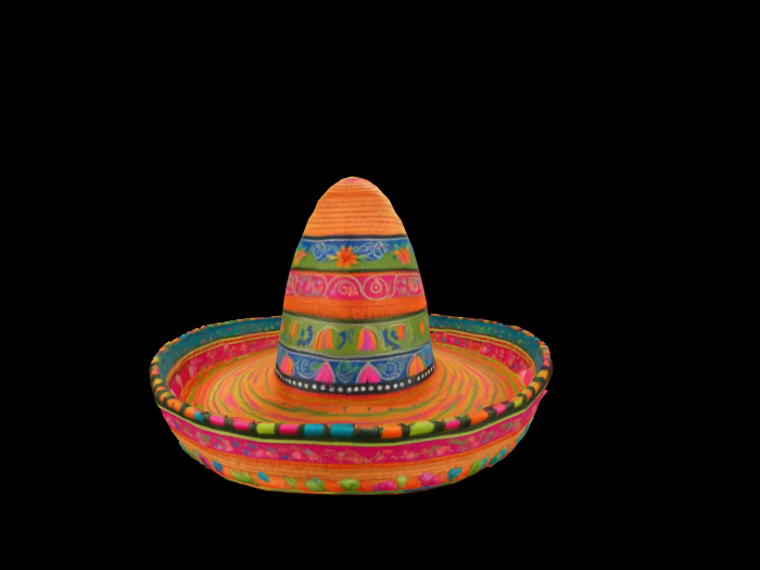 HB: Colorful Sombrero FULL PERM 