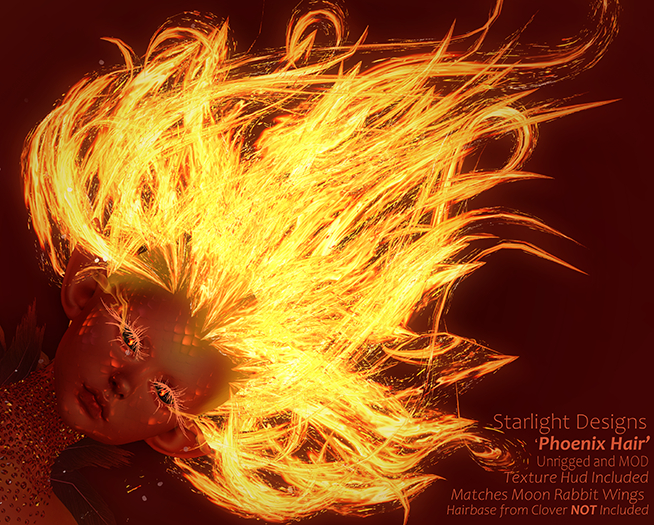 Starlight Designs - Animated Phoenix Hair