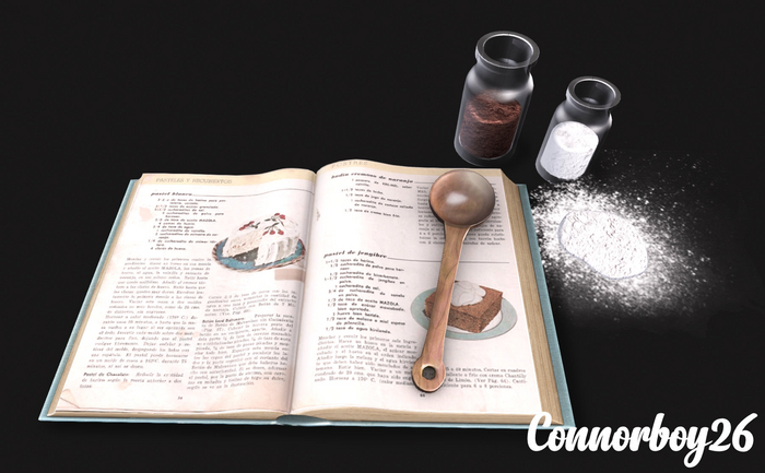 5 ionic :  Recetas de la abuela Recipe book and flour