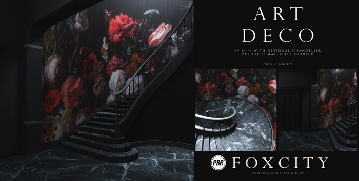 FOXCITY. Photo Booth - Art Deco (PBR)