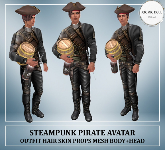 Male Avatar Pirate