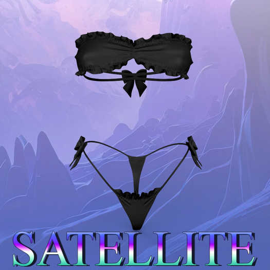 Black Icon Bikini Top Legacy