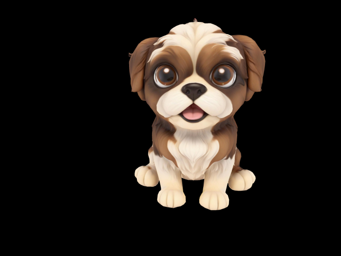 HB: Puppy Delight Statue FuLL PERM