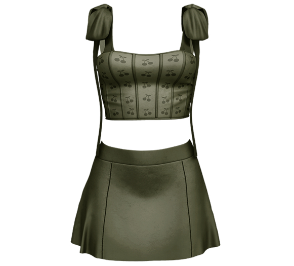 Blume. Sugar Outfit (Olive)