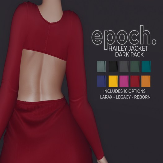 epoch - [pack] - hailey - jacket - dark
