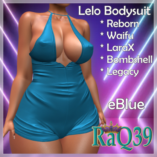 [R39] Lelo Bodysuit-eBlue