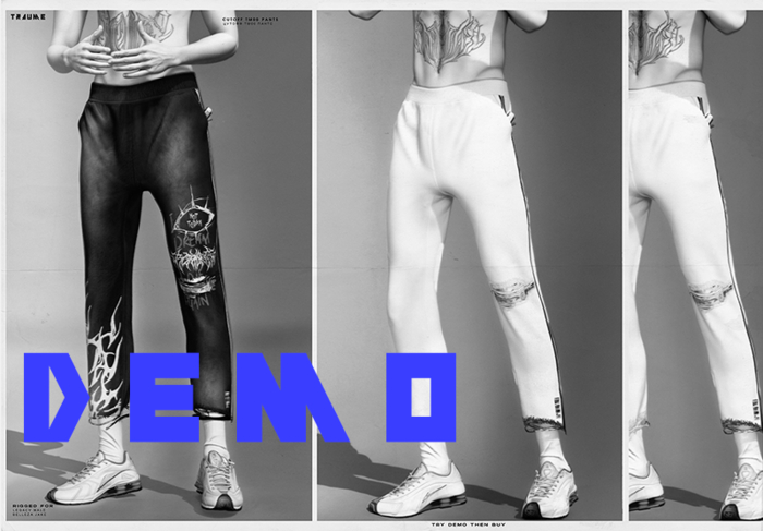 [Traume] CutOff TM00 Pants / DEMO