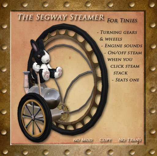 The Segway Steamer By Steam Kitten