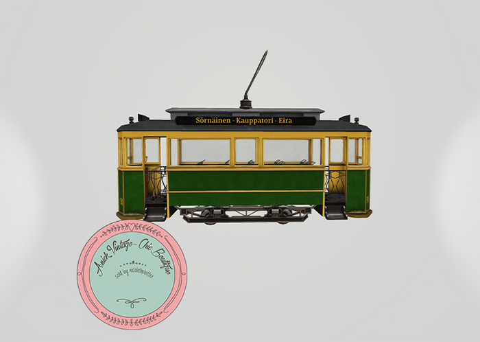 MadPea MyHelsinki Vintage Tram RARE