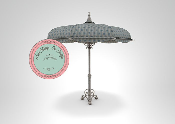8f8 - 3. Vintage Parasol