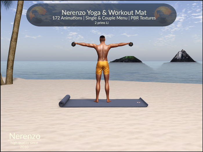 Nerenzo Yoga & Workout Mat - Cuddle Version