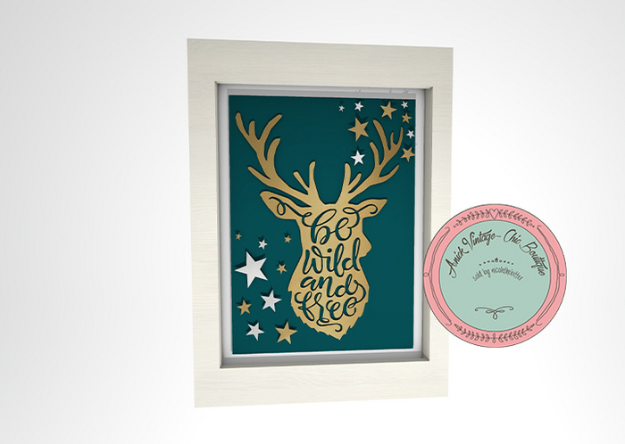 12. rojo - Merry Christmas - Be Wild & Free - 1 Li
