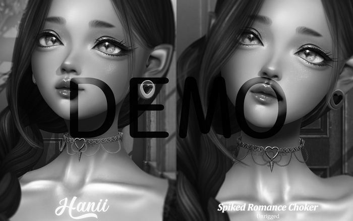 HANII - Spiked Romance Choker DEMO