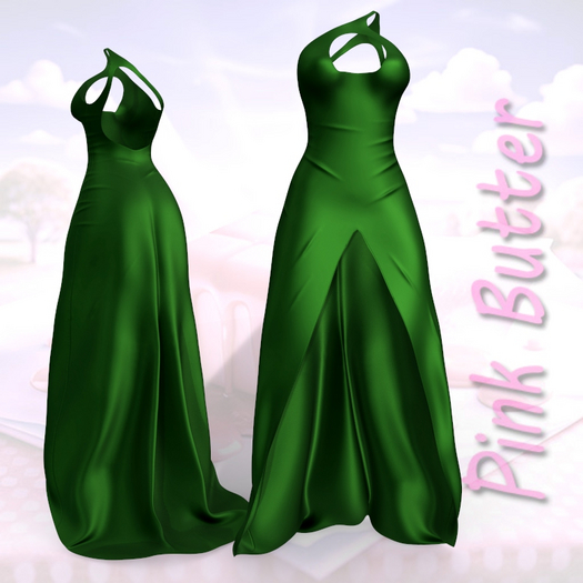 Bombshell High Slit Gown