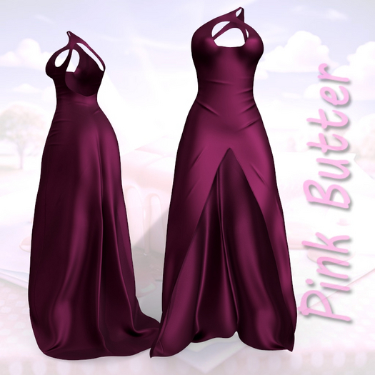 Reborn High Slit Gown