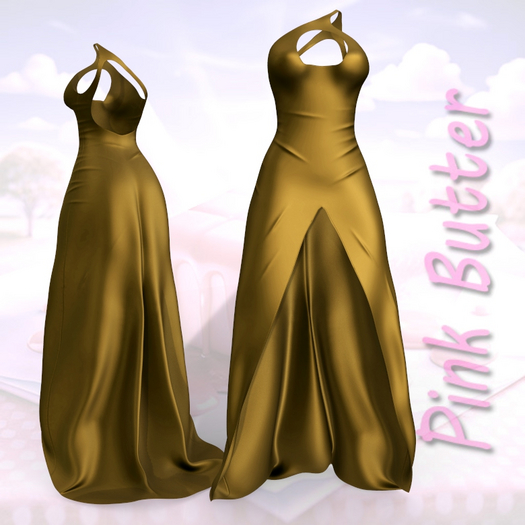 Reborn High Slit Gown