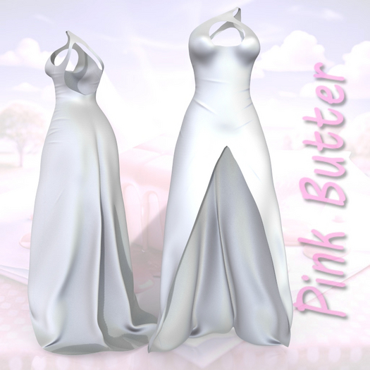 Waifus High Slit Gown