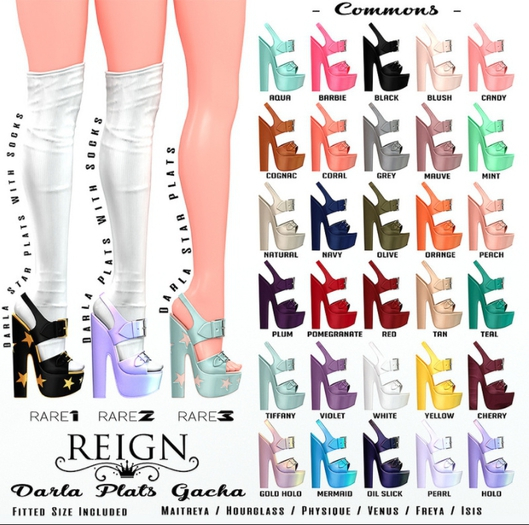 REIGN.- DARLA PLATS (MAITREYA) PEACH 18