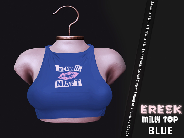 Eresk :  Milly Top Blue (ADD)
