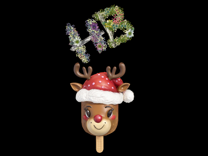 HB: Reindeer Popsicle FuLL PERM