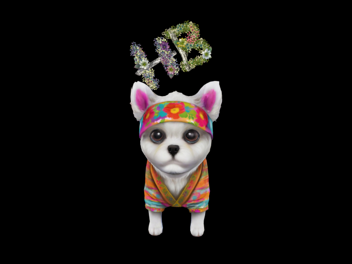 HB: Psychedelic Puppy FuLL PERM