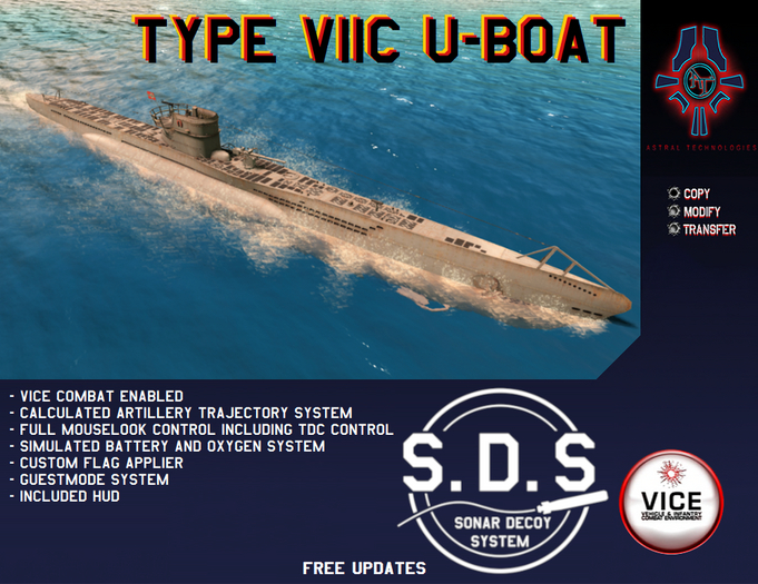 [K-S] & <A-T> VIIC U-Boat