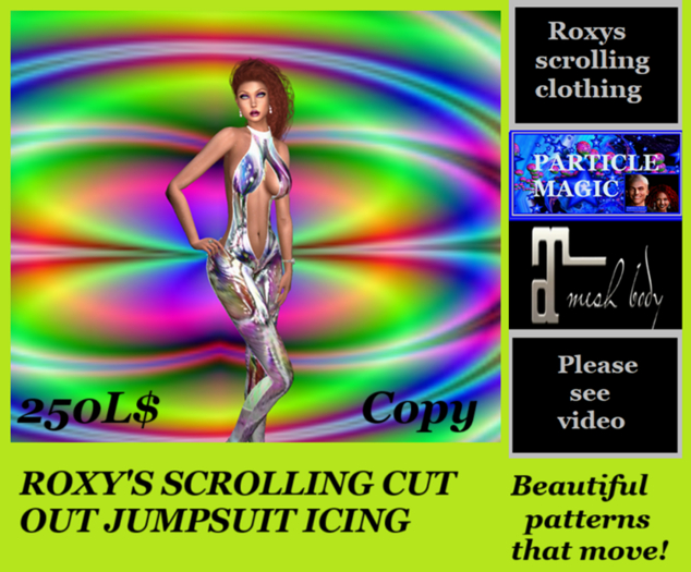 ROXY'S SCROLLING CUT OUT JUMPSUIT ICING
