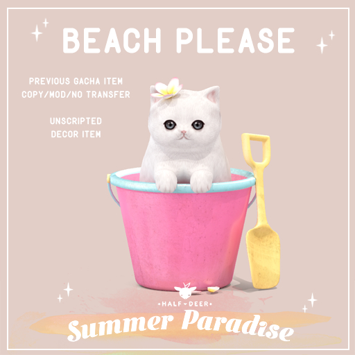 +Half-Deer+ Summer Paradise - Beach Please