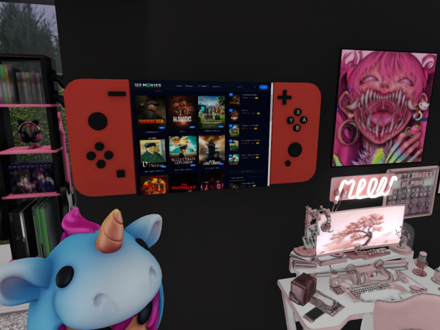 Psychokat - Gamer tv ( red )