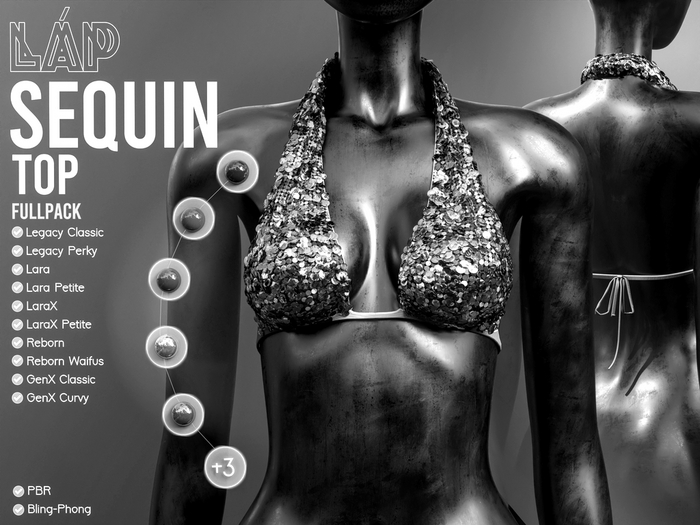 Sequin Top by LAP (Demo)