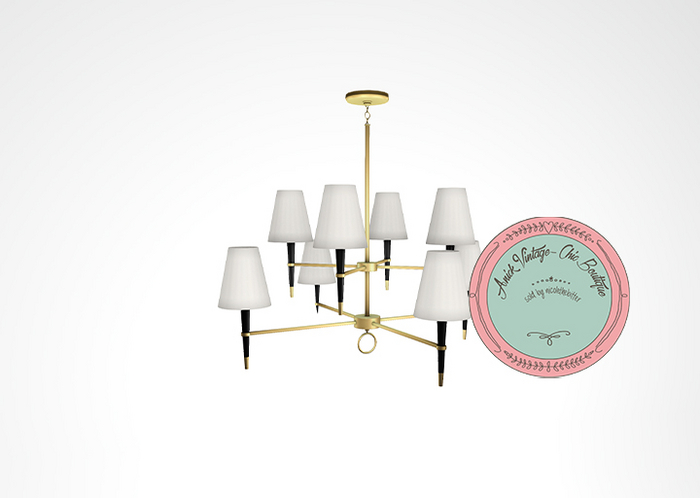 07 Fancy Decor: Ramses Chandelier