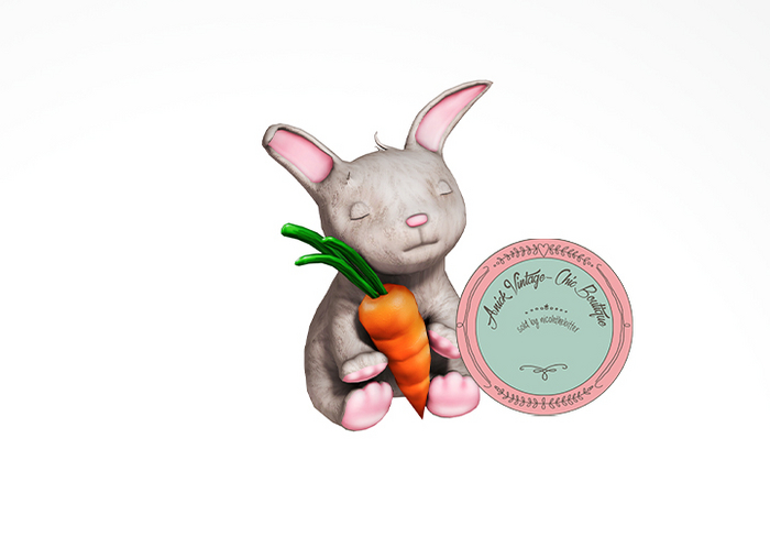 Bunny gacha 04 - carrot/bunny