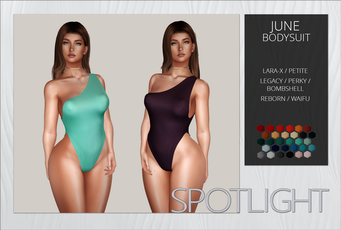 :SPOTLIGHT DEMO: JUNE BODYSUIT [UNPACK HUD]