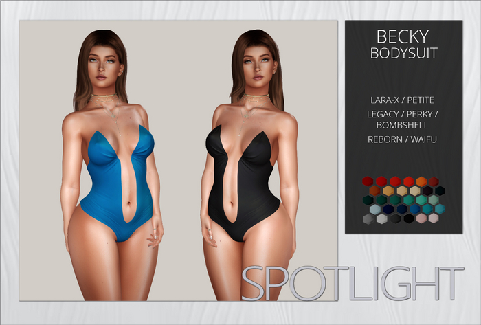 :SPOTLIGHT: BECKY BODYSUIT [UNPACK HUD]