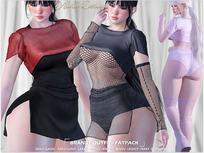 [Aura Design] Brandy OUTFIT - FATPACK